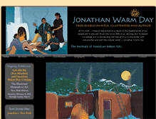 Tablet Screenshot of jonathanwarmday.com